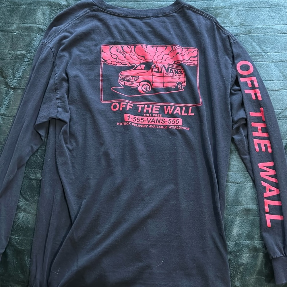 Large Mens Vans Long Sleeve